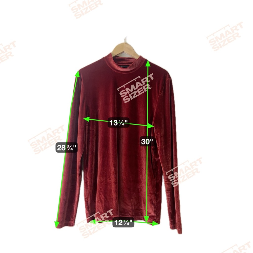 ASOS DESIGN muscle long sleeve t-shirt in burgundy velour with turtleneck - Picture 12 of 16